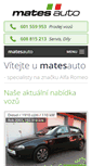 Mobile Screenshot of mates-auto.cz